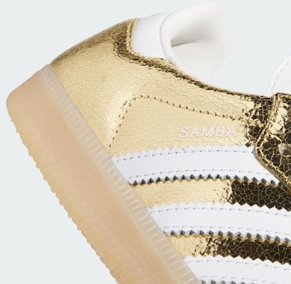 (Women) Adidas Samba OG Gold Metallic/Cloud White/Core White KI5719 Sizing (Women) Adidas Samba OG Gold Metallic/Cloud White/Core White KI5719