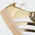 (Women) Adidas Samba OG Gold Metallic/Cloud White/Core White KI5719