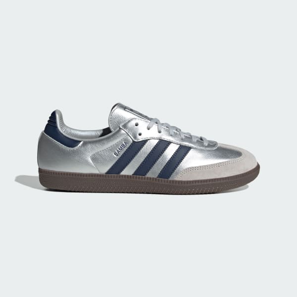 adidas Samba OG Japan Exclusive Matte Silver/Night Indigo/Gum LA2685
