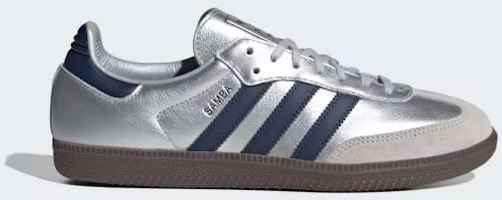 adidas Samba OG Japan Exclusive Matte Silver/Night Indigo/Gum LA2685 adidas Samba OG Japan Exclusive Matte Silver/Night Indigo/Gum LA2685