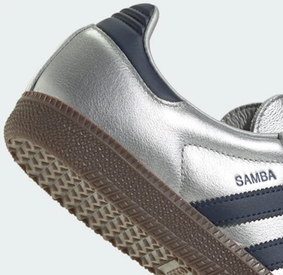 adidas Samba OG Japan Exclusive Matte Silver/Night Indigo/Gum LA2685 Cheap adidas Samba OG Japan Exclusive Matte Silver/Night Indigo/Gum LA2685