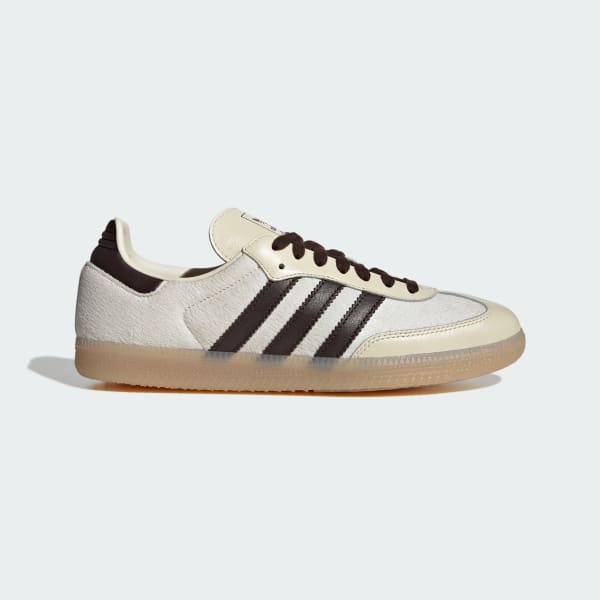 Adidas Samba Retro Sneakers Cream White/Mystery Brown/Gum