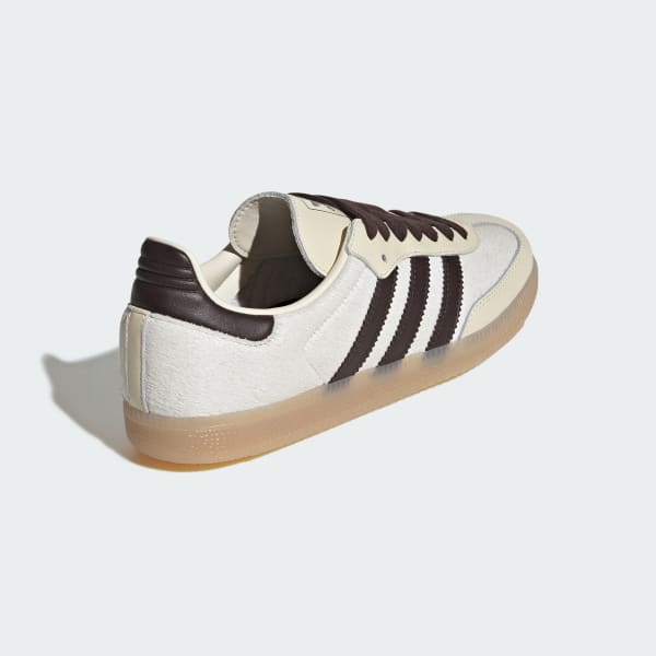 Adidas Samba Retro Sneakers Cream White/Mystery Brown/Gum 圖 5