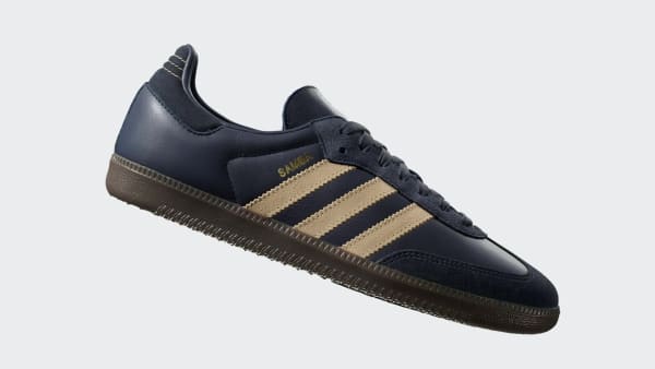 Order 아디다스 삼바 OG 섀도우 네이비/골든 베이지/검 (검솔) JR0894