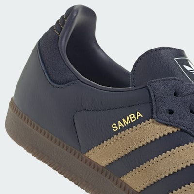 Adidas Samba OG Shadow Navy/Golden Beige/Gum JR0894 1