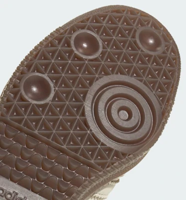 Adidas Samba OG 鞋款 米白/淺棕/膠底 IH4388 3