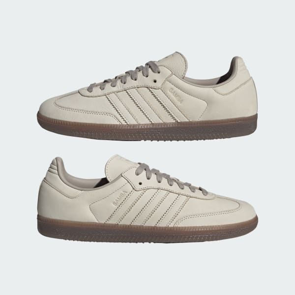 Cheap Adidas Samba OG Kasut Alumina/Coklat Cerah/Gum IH4388