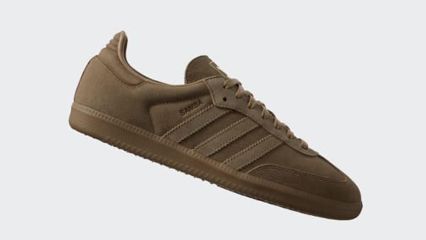 Order adidas Samba OG 鞋款 卡其/沙色/金屬金 JR0889