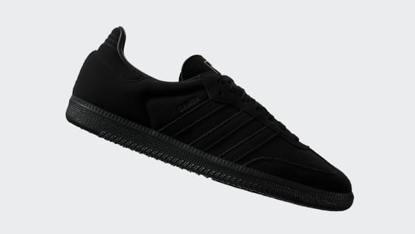 Order Adidas Samba OG Kasut Core Black/Grey Three/Gold Metallic JR0887