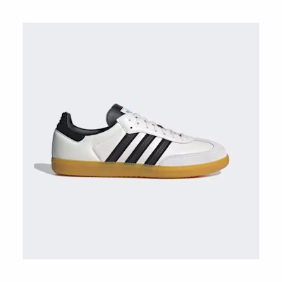 Adidas Samba Shoes Off White/Core Black/Preloved Yellow