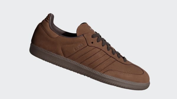 Order Adidas Samba OG Terpakai Coklat/Aurora Coffee/Gum IH4387