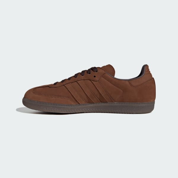 Sizing Adidas Samba OG Terpakai Coklat/Aurora Coffee/Gum IH4387