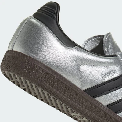 adidas Samba OG Schuhe Silber Metallic/Schwarz/Dunkelbraun KI8464 1