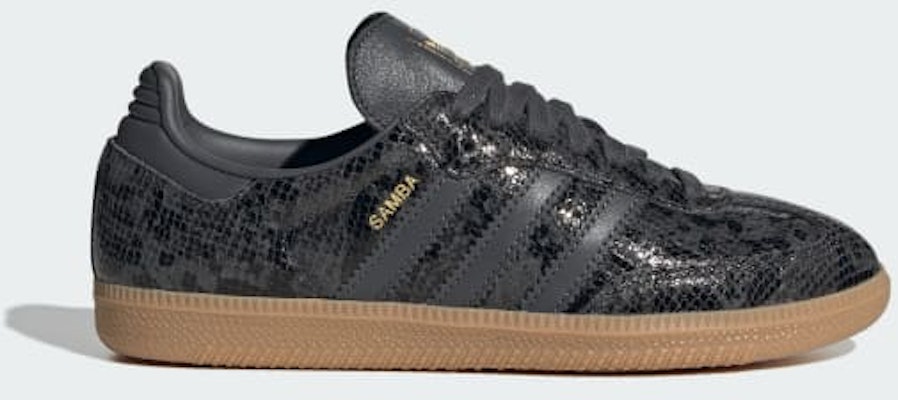 (Women) Adidas Samba OG Sneakers Core Black/Grey Six/Gum JQ3532 Buy (Women) Adidas Samba OG Sneakers Core Black/Grey Six/Gum JQ3532