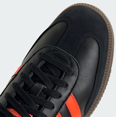 Adidas Samba OG Sneakers Core Black/Impact Orange/Gum JR0910 1