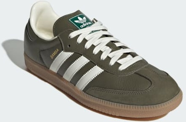 Adidas Samba OG Sneakers Medium Dark Khaki/Off White/Gum JR0890 Purchase Adidas Samba OG Sneakers Medium Dark Khaki/Off White/Gum JR0890