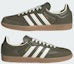 Cheap Adidas Samba OG Sneakers Medium Dark Khaki/Off White/Gum JR0890