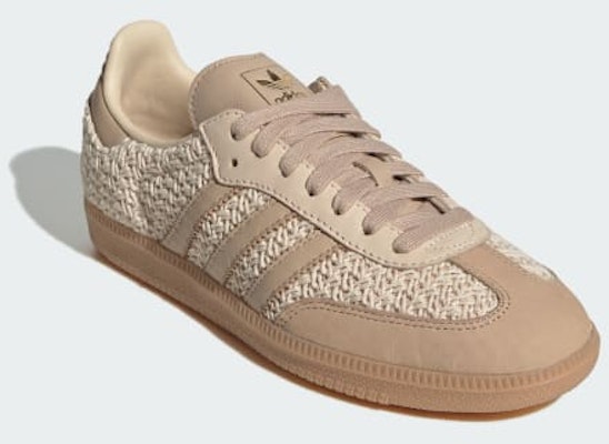 (Women) Adidas Samba OG Sneakers Sand Strata/Magic Beige/Gum JR9446 Shop (Women) Adidas Samba OG Sneakers Sand Strata/Magic Beige/Gum JR9446