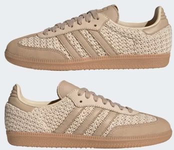 (W) Adidas Samba OG Sand Strata/Magic Beige/Gum Kasut Sneakers. JR9446 Sizing (W) Adidas Samba OG Sand Strata/Magic Beige/Gum Kasut Sneakers. JR9446