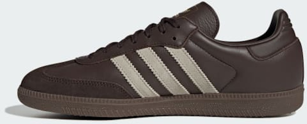 阿迪达斯 Samba OG 城市研究限定 深棕/灰泥色/橡胶色 HQ4887 Details for 阿迪达斯 Samba OG 城市研究限定 深棕/灰泥色/橡胶色 HQ4887