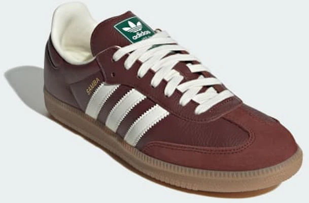 Adidas Samba OG Vintage Klasik Sneakers Coklat Fox/Putih Pudar/Gum JR0892 Details for Adidas Samba OG Vintage Klasik Sneakers Coklat Fox/Putih Pudar/Gum JR0892