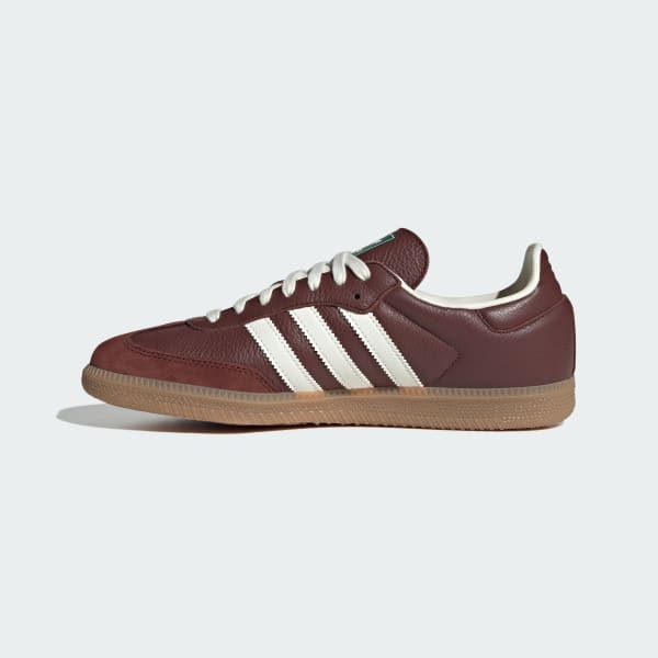 Cheap Adidas Samba OG Vintage Klasik Sneakers Coklat Fox/Putih Pudar/Gum JR0892