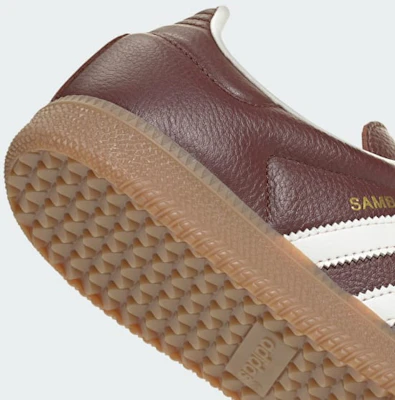 Adidas Samba OG Vintage Klasik Sneakers Coklat Fox/Putih Pudar/Gum JR0892 2