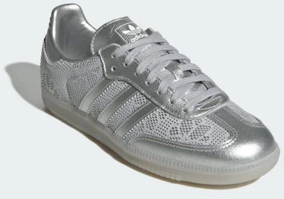 (W) アディダス サンバ OG 日本限定 シルバーメタリック/クリアグラナイト LA2687 Shop (W) アディダス サンバ OG 日本限定 シルバーメタリック/クリアグラナイト LA2687