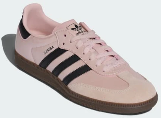 (W) adidas Samba OG 運動鞋 沙粉色/黑色/石英粉 KJ4305 Shop (W) adidas Samba OG 運動鞋 沙粉色/黑色/石英粉 KJ4305