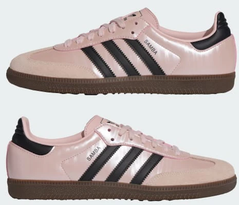 (W) adidas Samba OG 運動鞋 沙粉色/黑色/石英粉 KJ4305 Sizing (W) adidas Samba OG 運動鞋 沙粉色/黑色/石英粉 KJ4305