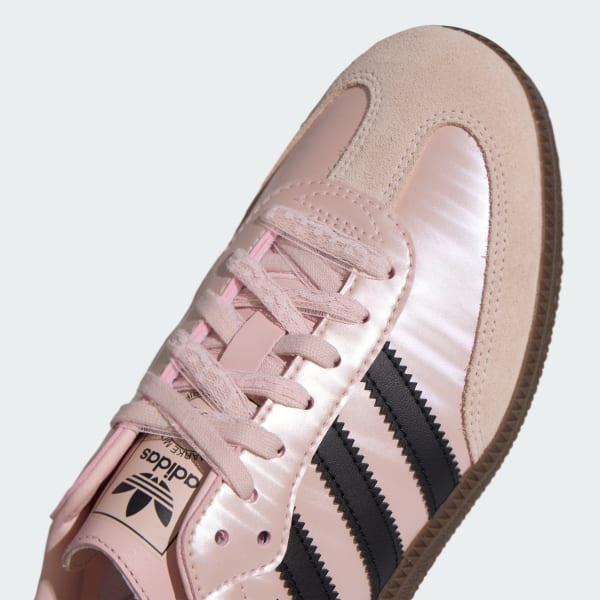 Cheap (W) adidas Samba OG 運動鞋 沙粉色/黑色/石英粉 KJ4305