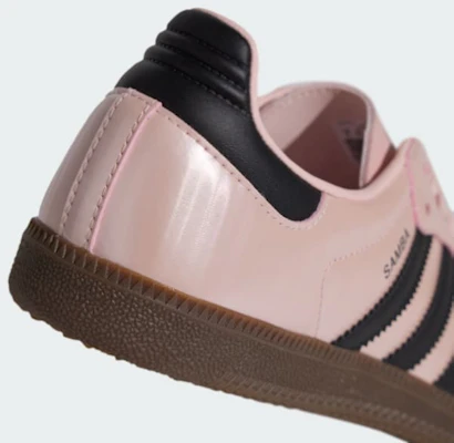 (W) adidas Samba OG 運動鞋 沙粉色/黑色/石英粉 KJ4305 1