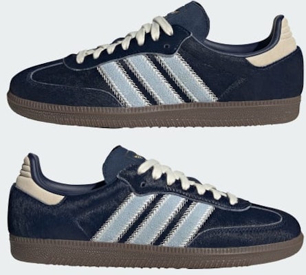 (Women) Adidas Samba OG White Black Sneakers Night Indigo/Clear Sky/Tactile Blue JS3934 Sizing (Women) Adidas Samba OG White Black Sneakers Night Indigo/Clear Sky/Tactile Blue JS3934