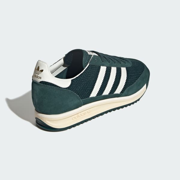 Details for Adidas Samba SL 72 紅白運動鞋 極光常春藤/米白/暖香草 JR8772