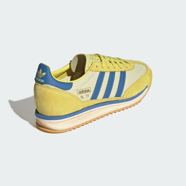 Purchase 아디다스 삼바 SL 72 레트로 스니커즈 퓨어설퍼/포커스블루/파우더옐로우 JH5101