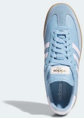 adidas Samba Spikeless Biru Jernih/Putih Awan/Gum KJ5431 Order adidas Samba Spikeless Biru Jernih/Putih Awan/Gum KJ5431