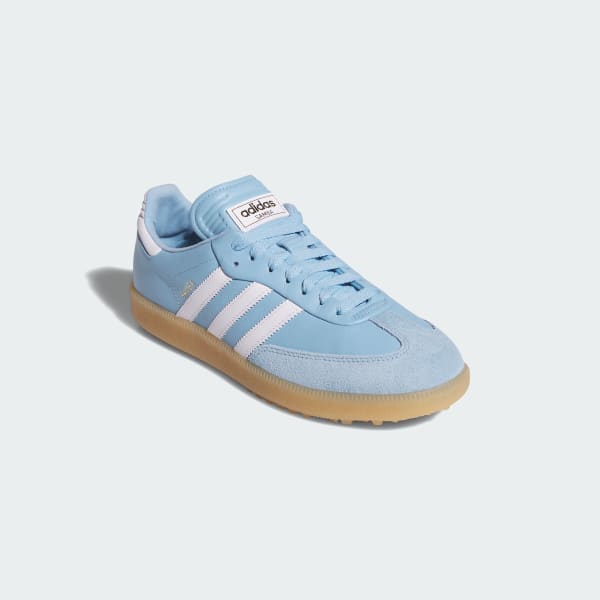 Shop adidas Samba Spikeless Biru Jernih/Putih Awan/Gum KJ5431