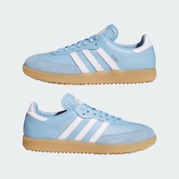 Sizing adidas Samba Spikeless Biru Jernih/Putih Awan/Gum KJ5431