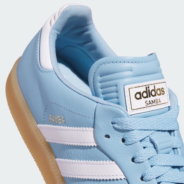 Cheap adidas Samba Spikeless Biru Jernih/Putih Awan/Gum KJ5431