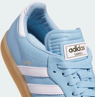 adidas Samba Spikeless Biru Jernih/Putih Awan/Gum KJ5431 Cheap adidas Samba Spikeless Biru Jernih/Putih Awan/Gum KJ5431