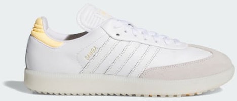 Adidas Samba Spikeless Golf Shoes Cloud White/Ice Tangerine/Off White HP7071 Adidas Samba Spikeless Golf Shoes Cloud White/Ice Tangerine/Off White HP7071