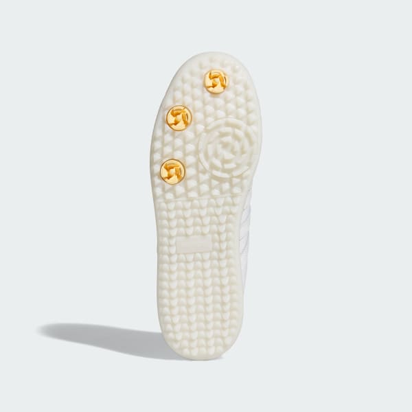 Lookbook Adidas Samba 無釘高爾夫鞋 雲白/冰橘/米白 HP7071