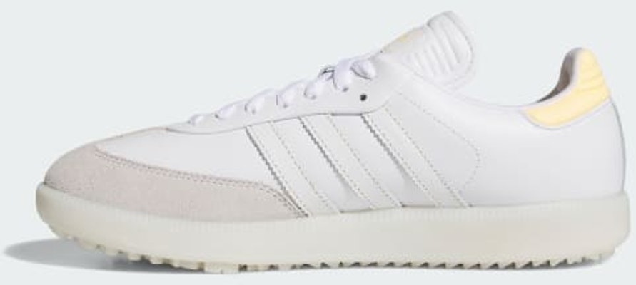 Adidas Samba 無釘高爾夫鞋 雲白/冰橘/米白 HP7071 Details for Adidas Samba 無釘高爾夫鞋 雲白/冰橘/米白 HP7071