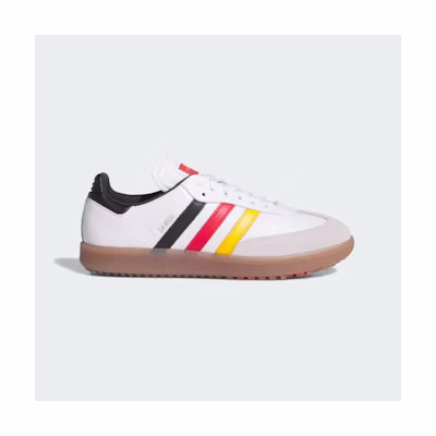 adidas Samba Spikeless Golf Shoes Cloud White/Pure Ruby/Core Black