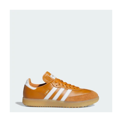 Adidas Samba Spikeless Golf Shoes Rustic Orange/Cloud White/Gum