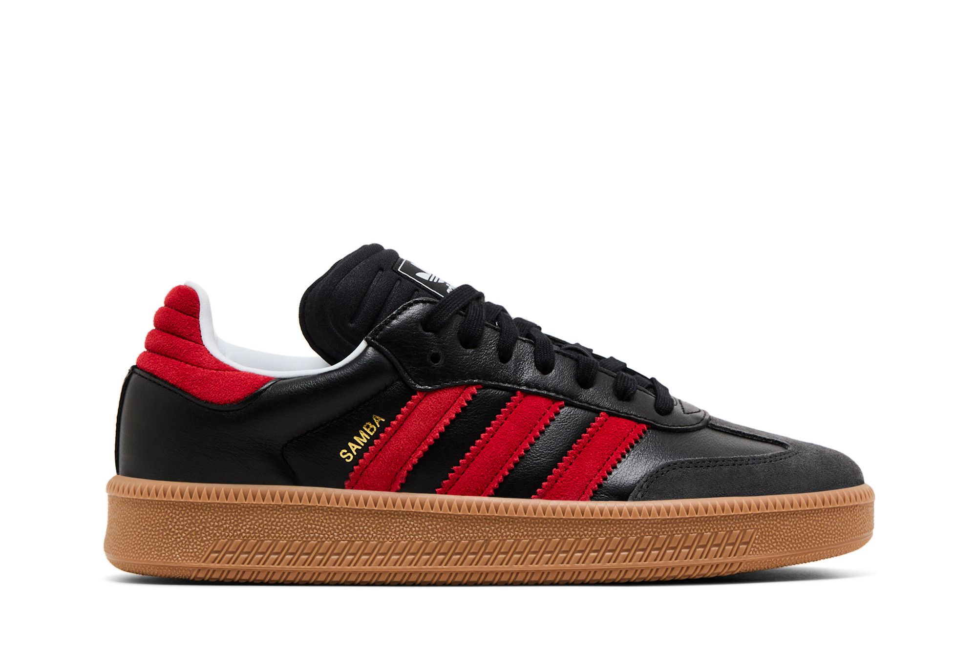 adidas Samba XLG 'Black Better Scarlet Gum' IE9178