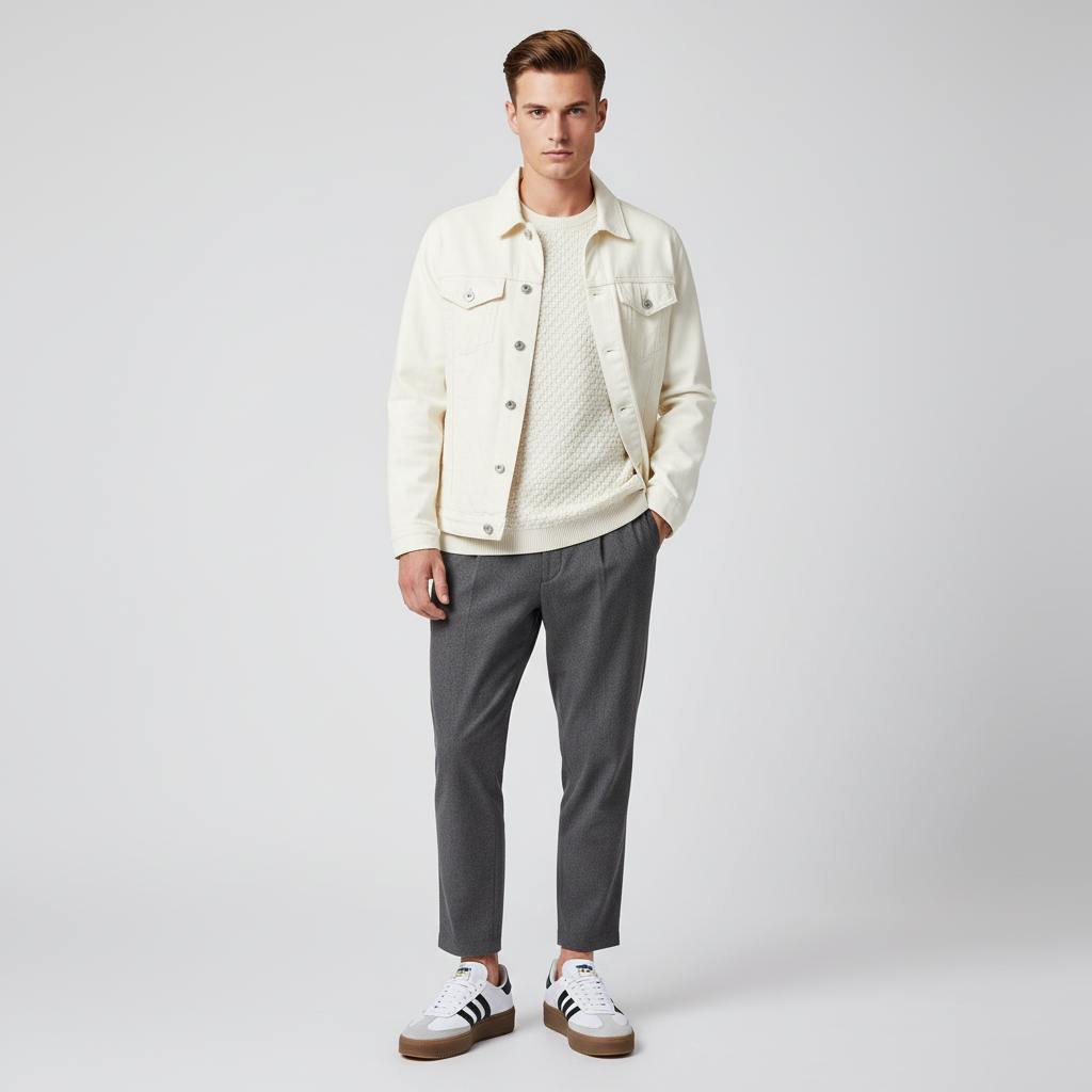 Lookbook adidas Samba XLG 'Putih Hitam Gum' IE1377