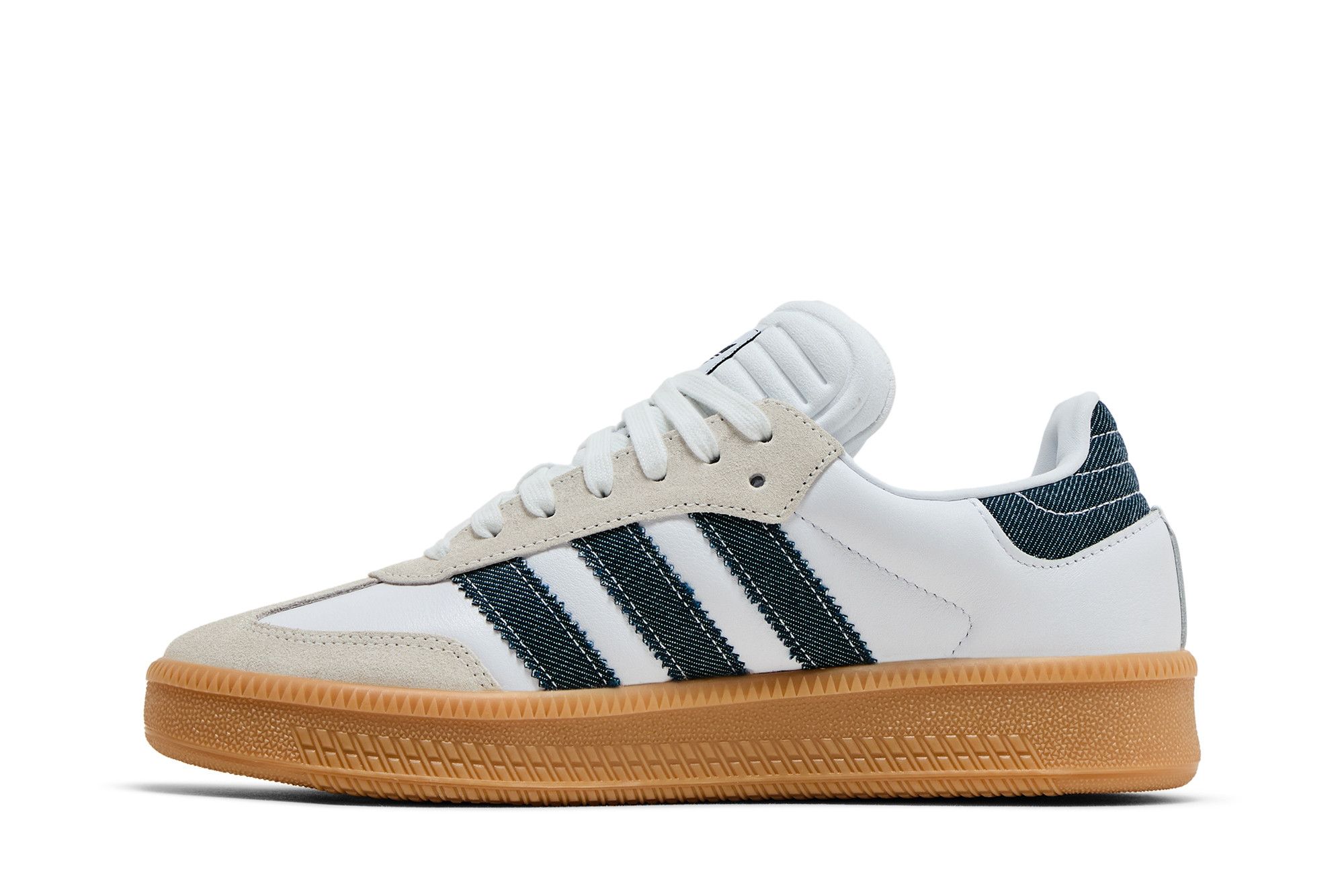 Shop adidas Samba XLG ''Weiß Nacht Indigo Denim'' JQ7440