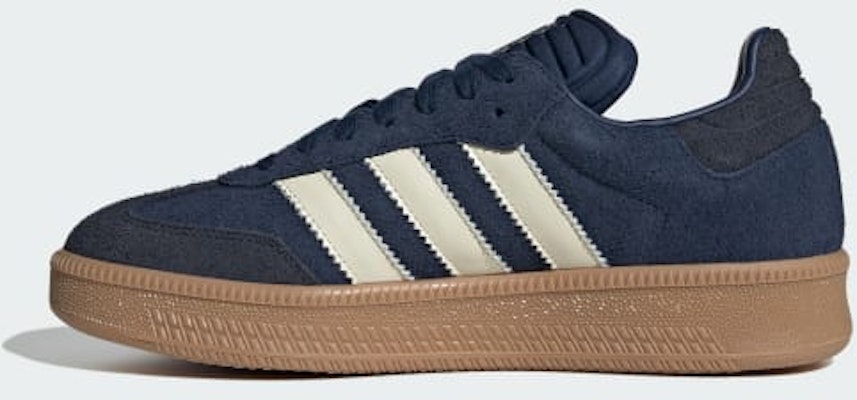 Adidas Samba XLG Night Indigo/Cream White/Gum JS3827 Details for Adidas Samba XLG Night Indigo/Cream White/Gum JS3827