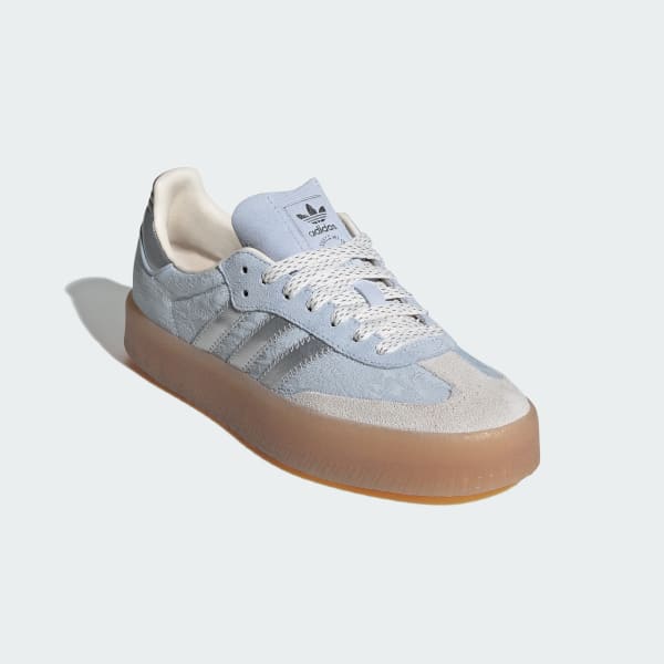 Purchase (W) adidas SAMBAE X LIBERTY LONDON 聯名鞋款 水晶藍/銀金屬/粉白 IH1967